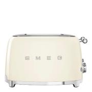 SMEG - Brødrister TSF03 4 skiver kvadratisk krem