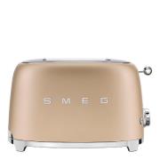 SMEG - 50's style brødrister 2 skiver TSF01 champagne