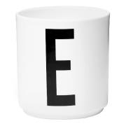 Design Letters - Personal krus E 250 ml hvit