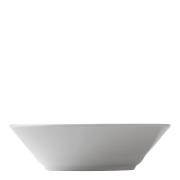 Royal Copenhagen - Hvit Riflet dyp tallerken 17 cm