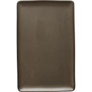 Aida - RAW Metallic Brown tallerken 31,5x20 cm