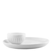 Eva Trio - Legio Nova eggeglass hvit