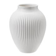 Knabstrup Keramik - Ripple vase 12,5 cm hvit