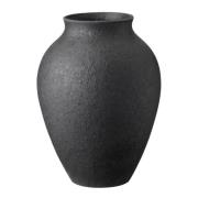 Knabstrup Keramik - Knabstrup vase 20 cm svart