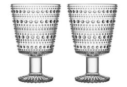 iittala - Kastehelmi glass 26 cl 2 stk klar