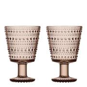 iittala - Kastehelmi glass 26 cl 2 stk lin