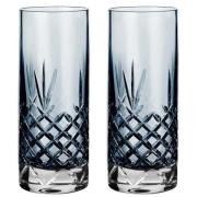 Frederik Bagger - Crispy Highball glass 37 cl 2 stk sapphire