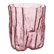 Kosta Boda - Crackle vase 28 cm rosa