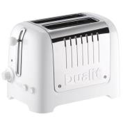 Dualit - Lite brødrister 2 skiver hvit