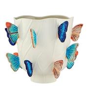 Bordallo Pinheiro - Cloudy Butterfly vase 36 cm