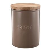 Sabor - Oppbevaringskrukke 1,3L mahogany