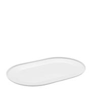 Aida - ENSO ovalt fat 35x22 cm super white