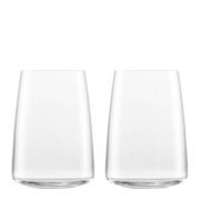 Zwiesel Glas - Simplify vannglass 2 stk 53 cl klar