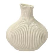 Villa Collection - Eik vase 27x28 cm krem