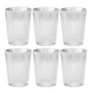 Stelton - Pilastro drikkeglass 15 cl 6 stk klar