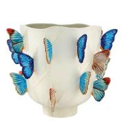 Bordallo Pinheiro - Cloudy Butterfly vase 45 cm