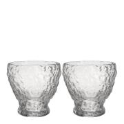 Kosta Boda - Moss glass 33 cl 2 stk klar