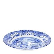 Spode - Blue Italian tallerken dyp 23 cm blå/hvit