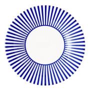 Spode - Steccato asjett smalstripet 18 cm koboltblå