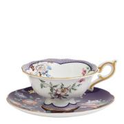 Wedgwood - Wonderlust tekopp & asjett midnight crane