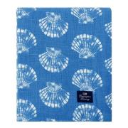 Lexington - Shell bomullsduk Ø180 cm blå/hvit