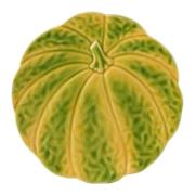 Bordallo Pinheiro - Pumpkin asjett 22 cm gresskar oransje/grønn