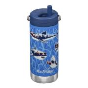 Klean Kanteen - TKWide termokopp 35 cl med skrulokk Sharks in Shades