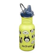Klean Kanteen - Kid Classic Narrow flaske 0,35L med tutelokk Dogs