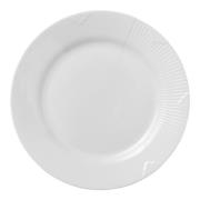 Royal Copenhagen - White Elements tallerken flat 22 cm