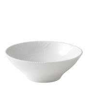 Royal Copenhagen - White Elements skål 18 cm 78 cl