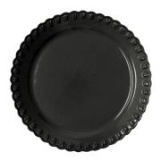 PotteryJo - Tulipa rundt fat 37 cm almost black