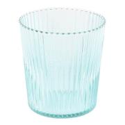 Paveau - Ribbed Elegance glass Lucky 25 cl turkis