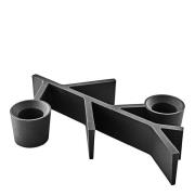 Eva Solo - Twig lysestake 12x18 cm svart