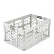 Keeeper - Ben oppbevaringsboks sammenleggbar 45L light silver