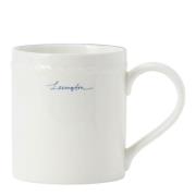 Lexington - Icons krus 40cl hvit/blå