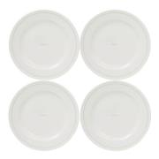 Lexington - Icons tallerken 28 cm 4 stk hvit/beige