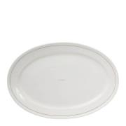 Lexington - Icons ovalt fat 29x42 cm hvit/beige