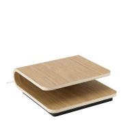 Stelton - Ro trådløs lader eik