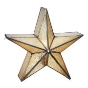 Markslöjd - Ayla bordstjerne 1 lys antikk sølv/rav