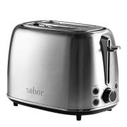 Sabor - Elevation brødrister 2 skiver børstet stål