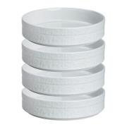 Vargen & Thor - Servisen C skål 17,2 cm 4 stk hvit