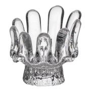 Kosta Boda - Sunflower lyslykt 9,2 cm klar