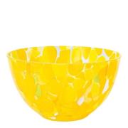 Magnor - Swirl skål 11 cm gul