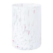 Magnor - Swirl lykt/vase 19 cm hvit