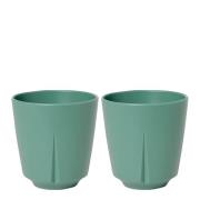 Rosendahl - Grand Cru Take krus 30 cl 2 stk støvet grønn