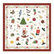 Ambiente - Serviett 33x33 cm 20 stk Ornaments All Over