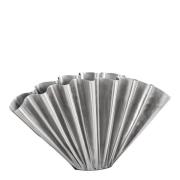 House Doctor - Flood vase 30 cm børstet sølvfinish