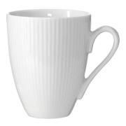 Aida - Groovy porselenskrus 30 cl hvit