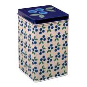 Blafre - Blåbær metallboks 10x10x16 cm blå