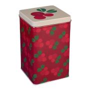 Blafre - Tyttebær metallboks 10x10x16 cm rød